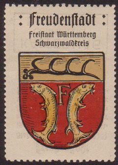 Wappen von Freudenstadt/Coat of arms (crest) of Freudenstadt