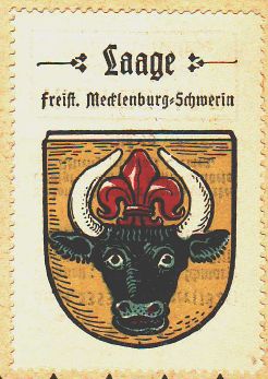 Wappen von Laage/Coat of arms (crest) of Laage