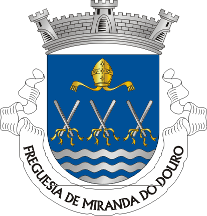 Brasão de Miranda do Douro (freguesia)