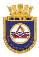 Coat of arms (crest) of the Tactical Training Centre, Chilean Navy