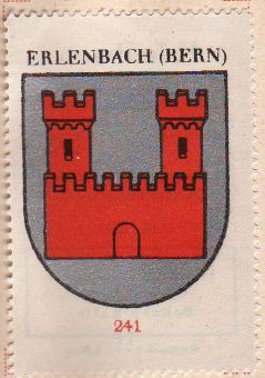 Wappen von/Blason de Erlenbach im Simmental
