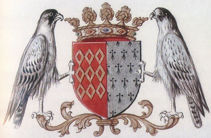 На гербе какого города изображен сокол. Геральдический орёл щитодержатель. Орел и Сокол в геральдике. Птицы в геральдике. Герб с птицей.