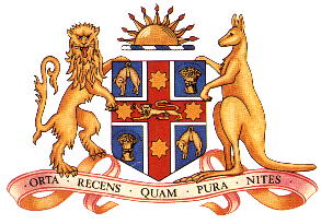 Coat of arms (crest) of New South Wales