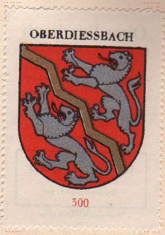Wappen von/Blason de Oberdiessbach