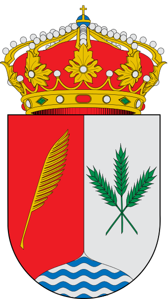 Escudo de San Bartolomé de las Abiertas/Arms (crest) of San Bartolomé de las Abiertas