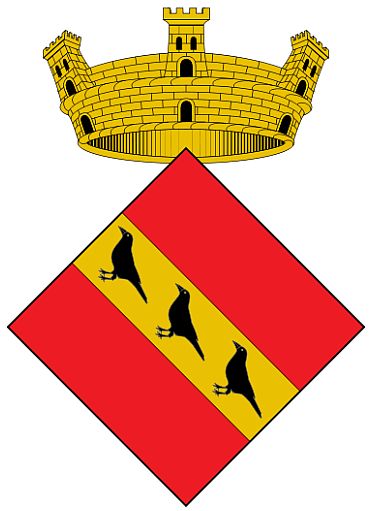 Escudo de Santa Maria de Merlès/Arms (crest) of Santa Maria de Merlès