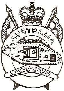 Coat of arms (crest) of the 1st Armoured Regiment, Australia
