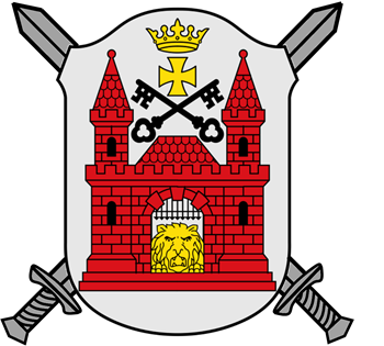 Coat of arms (crest) of the 1st Riga Brigade, Latvian National Guard