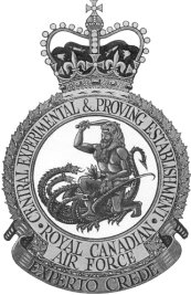 Coat of arms (crest) of the Central Experimental and Proving Establishment, Royal Canadian Air Force