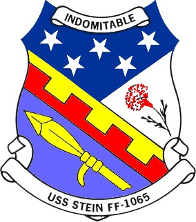 Coat of arms (crest) of the Frigate USS Stein (FF-1065)