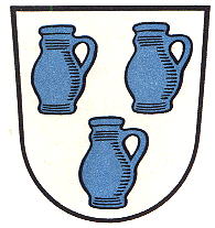 Wappen von Höhr-Grenzhausen/Arms of Höhr-Grenzhausen