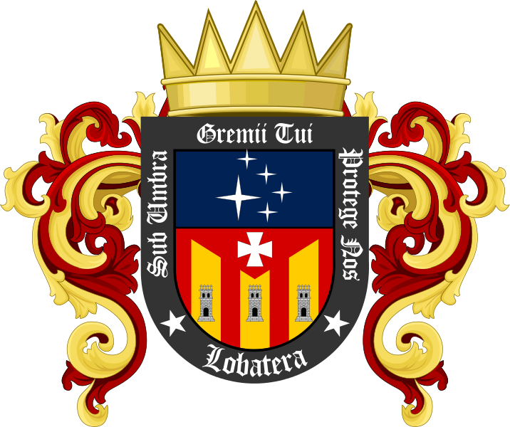 Escudo de Lobatera/Arms (crest) of Lobatera
