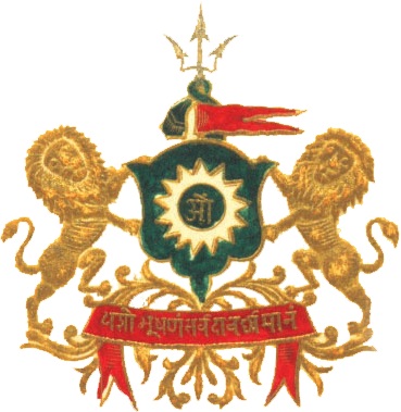 Arms (crest) of Wadhwan (State)