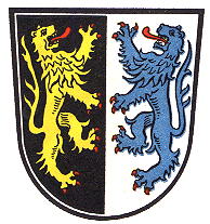 Wappen von Kusel (kreis)/Arms (crest) of Kusel (kreis)