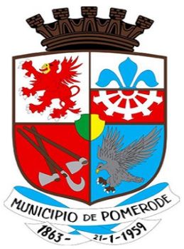 Brasão de Pomerode/Arms (crest) of Pomerode