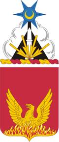 Coat of arms (crest) of the 39th Field Artillery Regiment, US Army