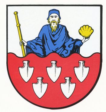 Wappen von Amt Kirchspielslandgemeinde Brunsbüttel/Arms (crest) of Amt Kirchspielslandgemeinde Brunsbüttel