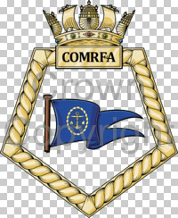 Coat of arms (crest) of the Commodore Royal Fleet Auxiliary (COMRFA), Royal Navy