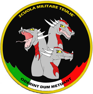 Coat of arms (crest) of the Course Ruocco I 2006-2009, Military School Teulié, Italian Army