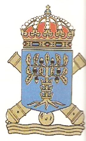 Coat of arms (crest) of the Karlskrona Defence Area and Blekinge Coastal Artillery Defence, Swedish Navy