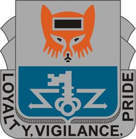 Coat of arms (crest) of 302nd Military Intelligence Battalion, US Army
