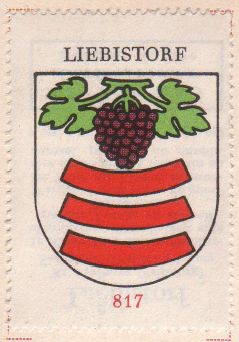 Wappen von/Blason de Liebistorf