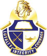 Coat of arms (crest) of Long Island City High School Junior Reserve Officer Training Corps, US Army
