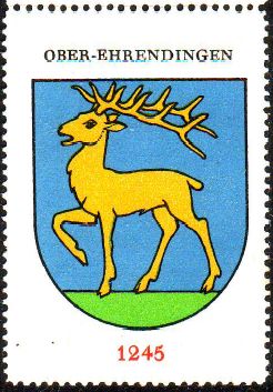 Wappen von/Blason de Oberehrendingen