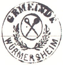 Wappen von Würmersheim/Coat of arms (crest) of Würmersheim