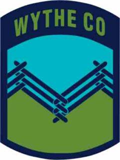Coat of arms (crest) of Wythe County High School Junior Reserve Officer Training Corps, US Army
