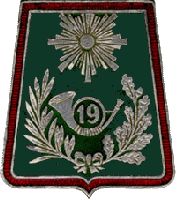 Coat of arms (crest) of the 19th Chasseurs of Horse Regiment, French Army