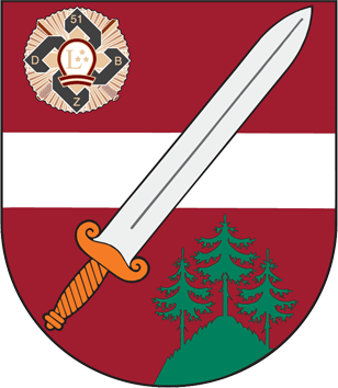 Coat of arms (crest) of the 51st Infantry Battalion, Latvian National Guard