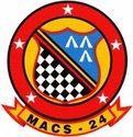 Coat of arms (crest) of MACS-24 Earthquake, USMC