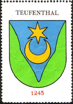 Wappen von/Blason de Teufenthal