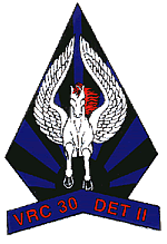 Coat of arms (crest) of VRC-30 Detachment 2 Roughnecks, US Navy
