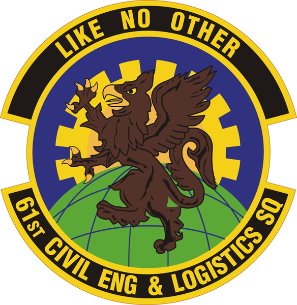 File:61st Civil Engineer and Logistics Squadron, US Air Force.png