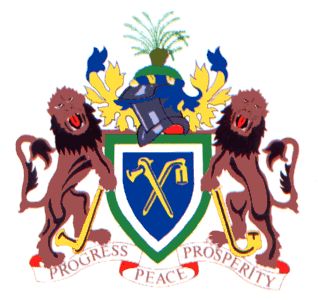 Coat of arms (crest) of National Arms of Gambia