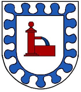 Wappen von Mistelbrunn/Arms (crest) of Mistelbrunn