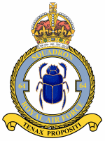Coat of arms (crest) of the No 64 Squadron, Royal Air Force