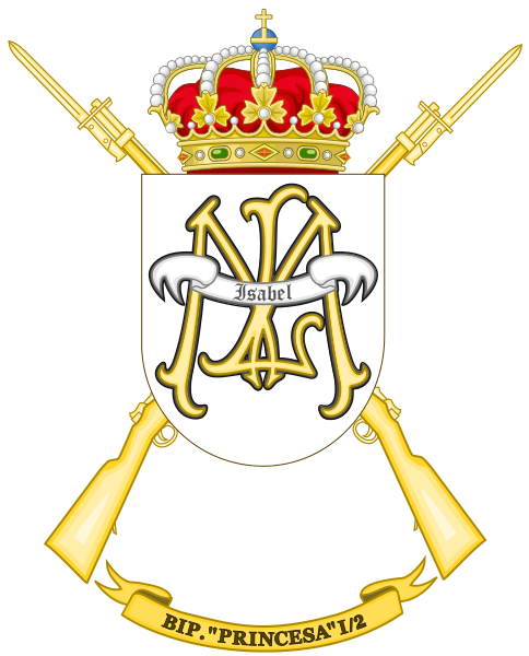 File:Protected Infantry Battalion Princesa I-2, Spanish Army.png