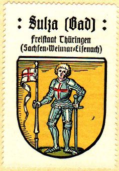 Wappen von Bad Sulza/Coat of arms (crest) of Bad Sulza