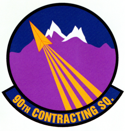 File:90th Contracting Squadron, US Air Force.png