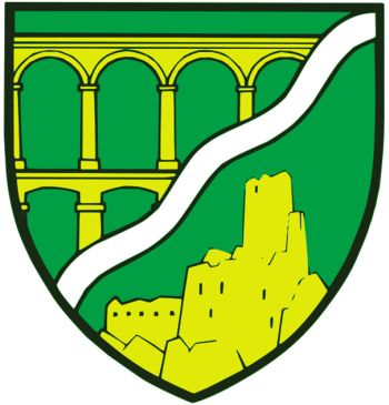 Wappen von Breitenstein (Niederösterreich)/Arms (crest) of Breitenstein (Niederösterreich)