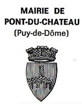 Blason de Pont-du-Château/Coat of arms (crest) of {{PAGENAME