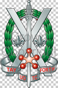 Coat of arms (crest) of the Tayforth University Officer Training Corps