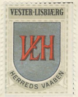 Coat of arms (crest) of Vester Lisbjerg Herred