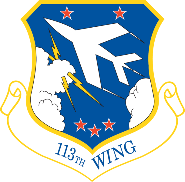 File:113th Wing, District of Columbia Air National Guard.png