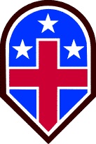 Coat of arms (crest) of 332nd Medical Brigade, US Army