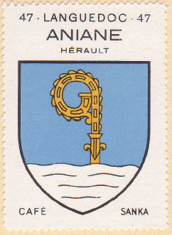 Blason de Aniane/Coat of arms (crest) of {{PAGENAME