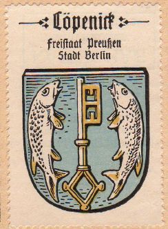 Wappen von Köpenick/Coat of arms (crest) of Köpenick